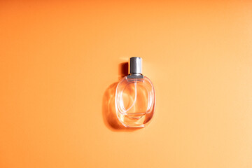 perfume bottle top view