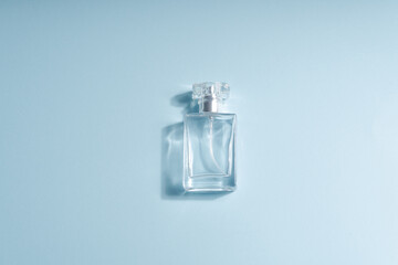 perfume bottle top view