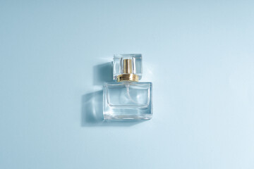 perfume bottle top view