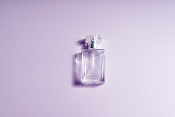 perfume bottle top view