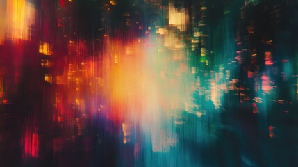 Fototapeta premium Abstract Blurred Colors in Chaotic Texture
