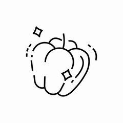 organic vegetables icon sign vector