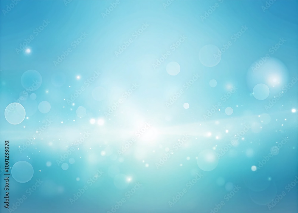 Poster soft and calming light blue background with subtle gradient and gentle texture, perfect for adding s