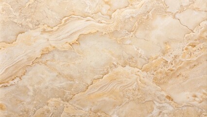 Fototapeta premium Soft, creamy, textured marble-like surface with subtle stone patterns and warm beige tones, ideal for product