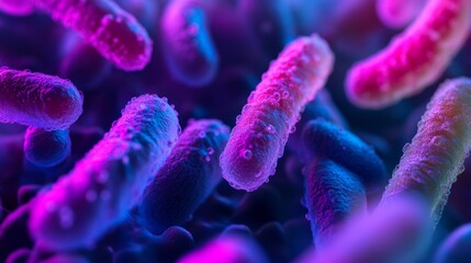 Colorful Microbial World
