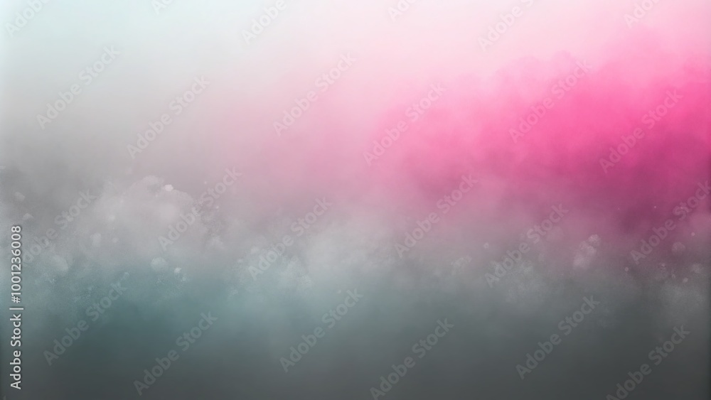 Poster soft focus blurred pink and gray ombre background with gentle gradient transitioning from warm paste