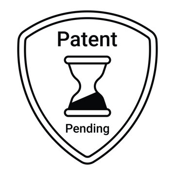 Patent Pending Icon, Symbol, Sign, Seal, Badge etc. For Business Related Design Elements
