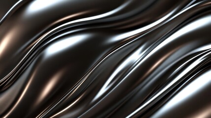 Fototapeta premium Abstract Silver Waves