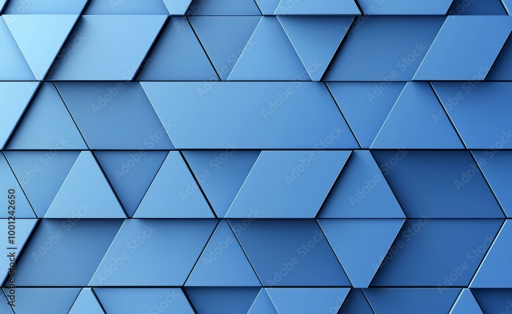 Poster An elegant geometric hexagonal pattern with a techy hexagonal texture