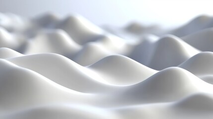 Obraz premium 3D Landscape Paper Cut style, Curved shapes with gradients, abstract geometric lines pattern background art illustration for cover design, book, poster, cd cover, flyer, and advertising.