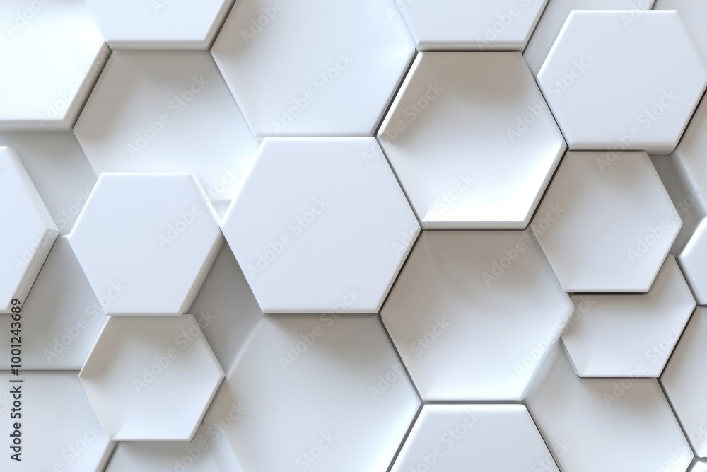 Poster the wall texture is composed of hexagonal polygons, and the background has an abstract pattern. a ph