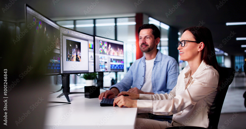 Poster video editor computer software