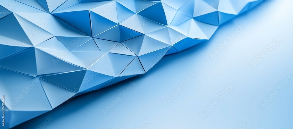 Poster color gradient gradient background with geometric background in origami style and abstract mosaic