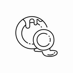 dirty dishes icon sign vector