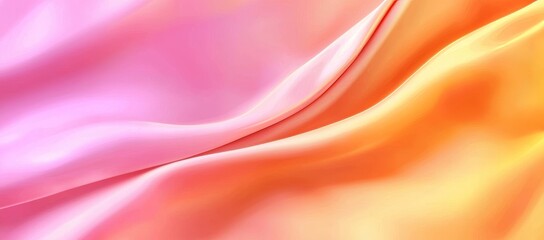 Obraz premium Color gradient of yellow and orange abstract backdrop banner