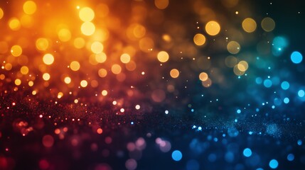 abstract background bokeh circles for Christmas and New Year background