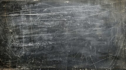 A blank chalkboard with only a few smudges, ideal for text or illustration overlay