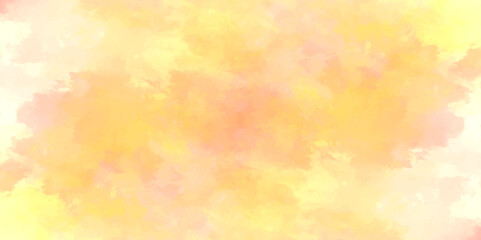 abstract watercolor background .watercolor background with pink and yellow color. Fantasy light red, pink shades watercolor background. subtle watercolor pink yellow gradient illustration.