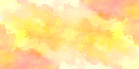 abstract watercolor background .watercolor background with pink and yellow color. Fantasy light red, pink shades watercolor background. subtle watercolor pink yellow gradient illustration.