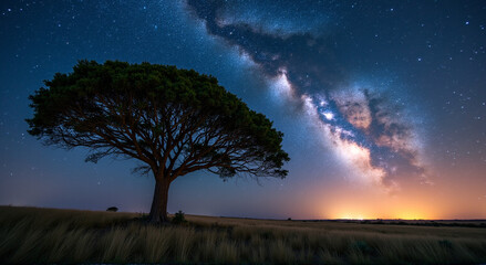 sunset over the lake