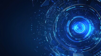 Obraz premium Abstract Digital Technology Background