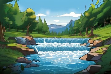  eco hydroelectricity an animation of eco hydroelectric power ge