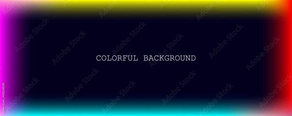 Aufkleber colorful abstract background with space for text or photo. creative graphic design with blurred grad