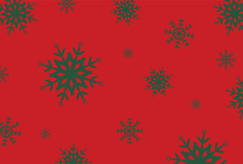 Winter seamless pattern with snowflakes. for cover design, wrapping paper, textile print and other.