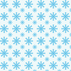 Winter seamless pattern with snowflakes. for cover design, wrapping paper, textile print and other.