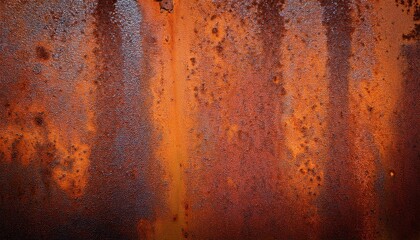 Grunge rusty orange brown metal corten steel wall or floor rust architecture texture background