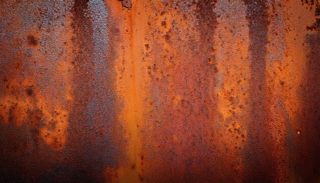 Grunge rusty orange brown metal corten steel wall or floor rust architecture texture background