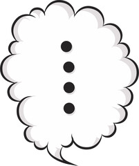 Speech Bubbles for Comic Illustrations
