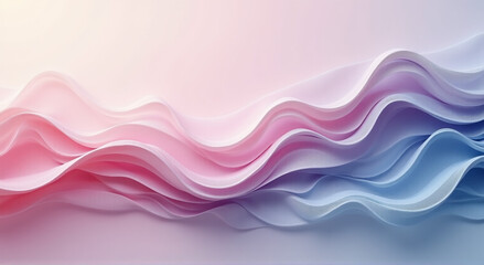 Obraz premium abstract pink background with waves