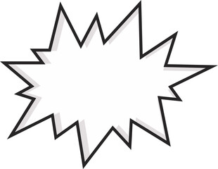 Empty Comic Speech Templates
