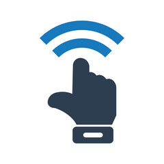 Wifi click icon