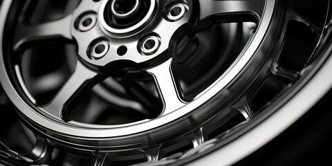 wheel of car