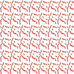 Seamless red  Turing pattern. background pattern