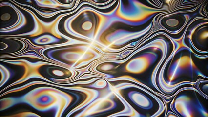 abstract holographic colorful background