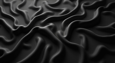 Obraz premium black satin background