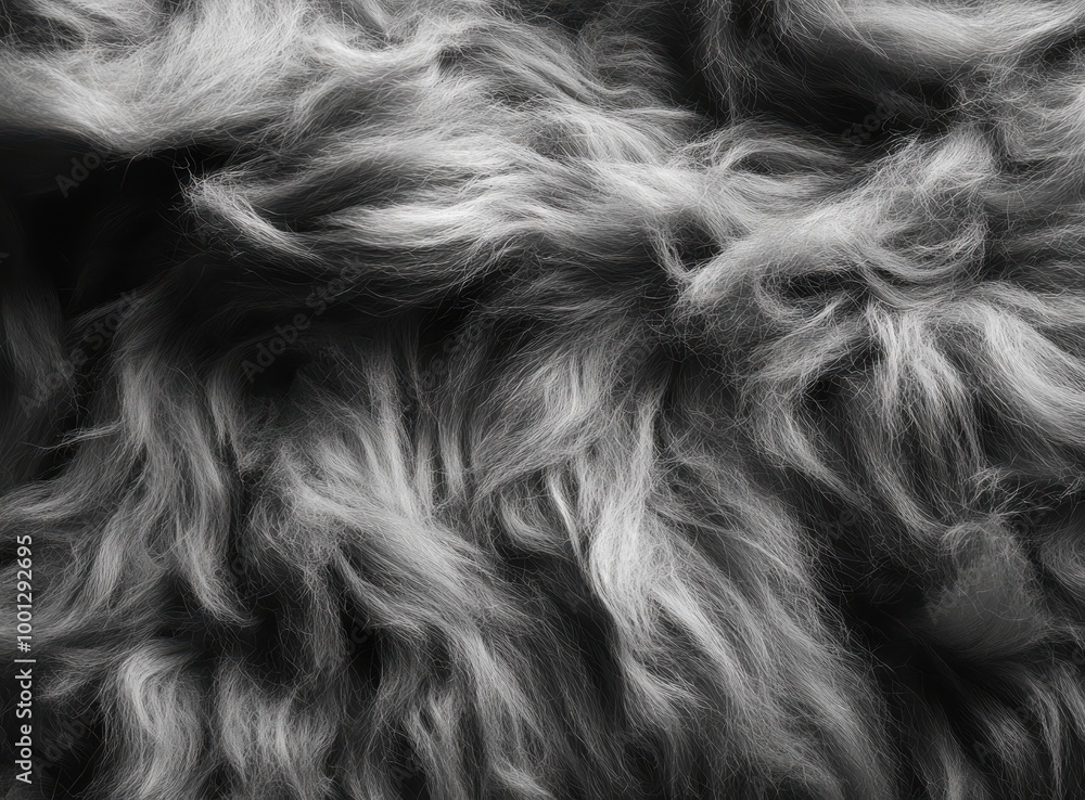 Aufkleber background texture with a dense, smoky gray pattern for an abstract look