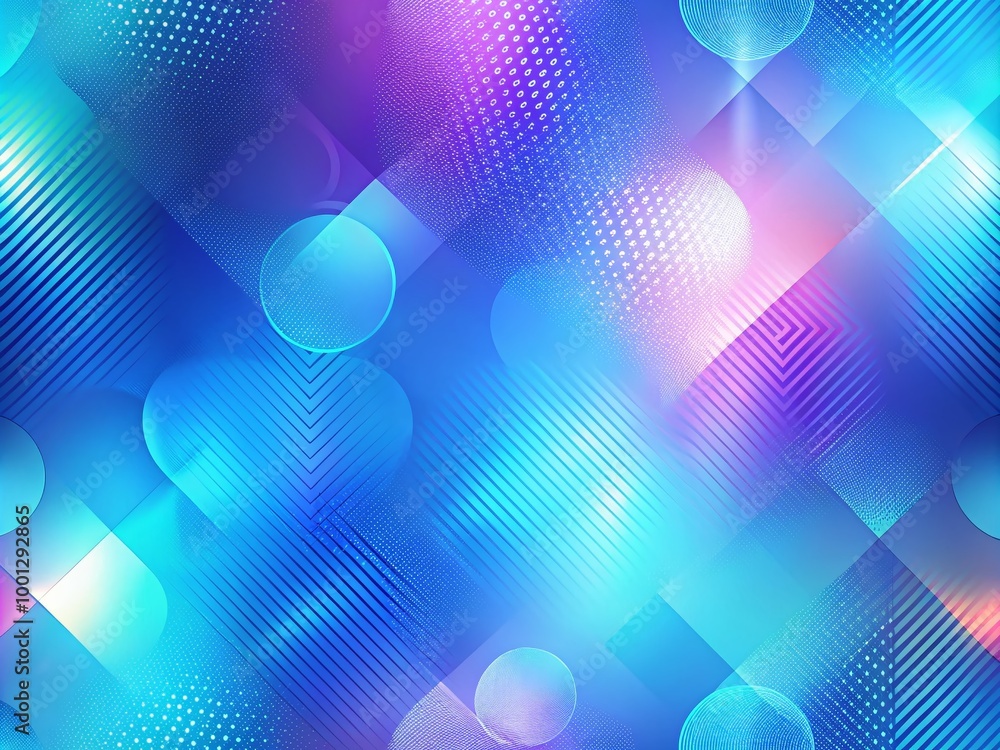 Poster vibrant gradient blue abstract digital pattern with subtle texture and gentle blur effect, ideal for