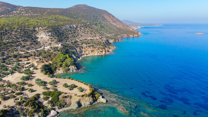Fototapeta premium Aphrodite's Beach, in Cyprus.