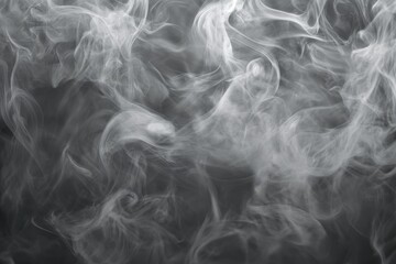 Obraz premium Black and white background with a smoke effect