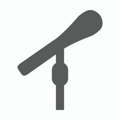 microphone icon, mic vector, mike illustration