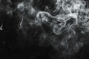 Dark gray smoke texture background, smoke overlay