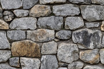 Obraz premium Dark gray stone wall background with an aged texture