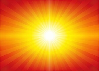 Vibrant red and yellow ombre background with gradient transition, radiating warmth and energy, perfect for summery,