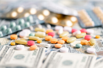 Medical business, a doctor carefully manages the money for each dose of medication, ensuring that...