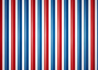 Vibrant red, white, and blue stripes of a patriotic flag create a bold and dynamic background wallpaper perfect