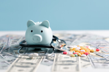 Medical business, a doctor carefully manages the money for each dose of medication, ensuring that...
